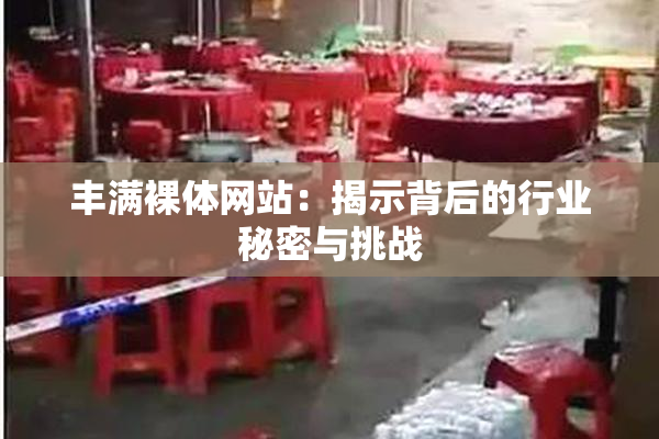 丰满裸体网站：揭示背后的行业秘密与挑战