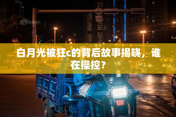 白月光被狂c的背后故事揭晓，谁在操控？