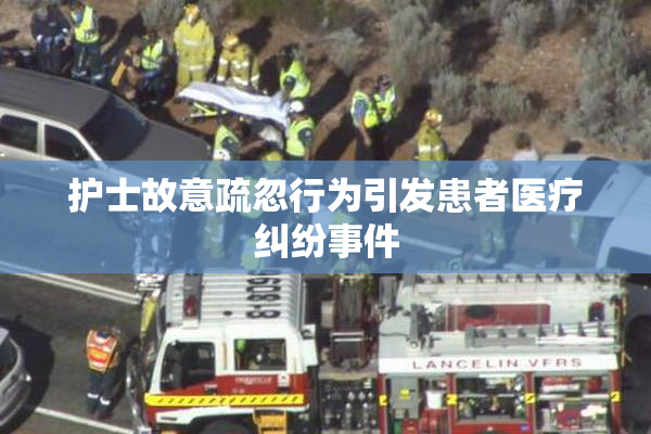 护士故意疏忽行为引发患者医疗纠纷事件