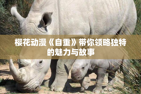 樱花动漫《自重》带你领略独特的魅力与故事