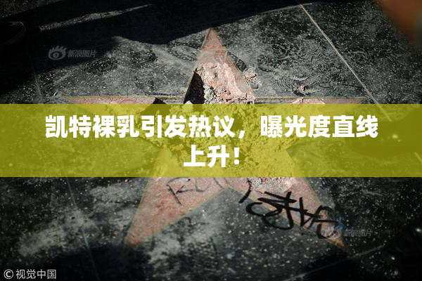 凯特裸乳引发热议，曝光度直线上升！
