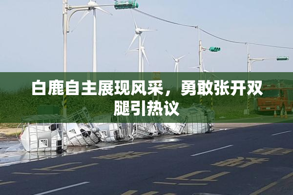 白鹿自主展现风采，勇敢张开双腿引热议