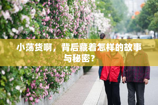 小荡货啊，背后藏着怎样的故事与秘密？