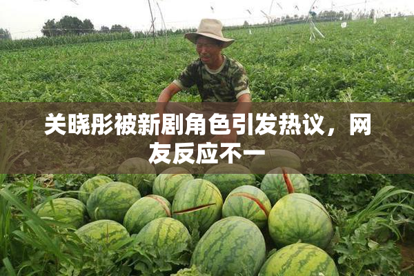 关晓彤被新剧角色引发热议，网友反应不一