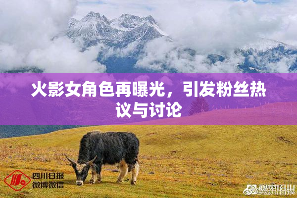 火影女角色再曝光，引发粉丝热议与讨论
