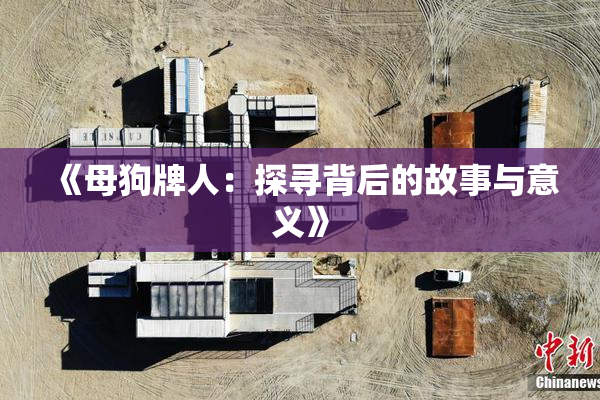 《母狗牌人：探寻背后的故事与意义》