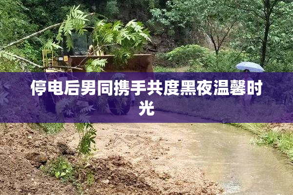 停电后男同携手共度黑夜温馨时光