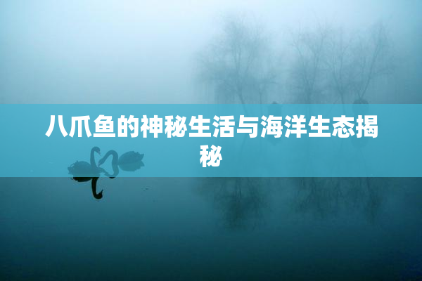 八爪鱼的神秘生活与海洋生态揭秘