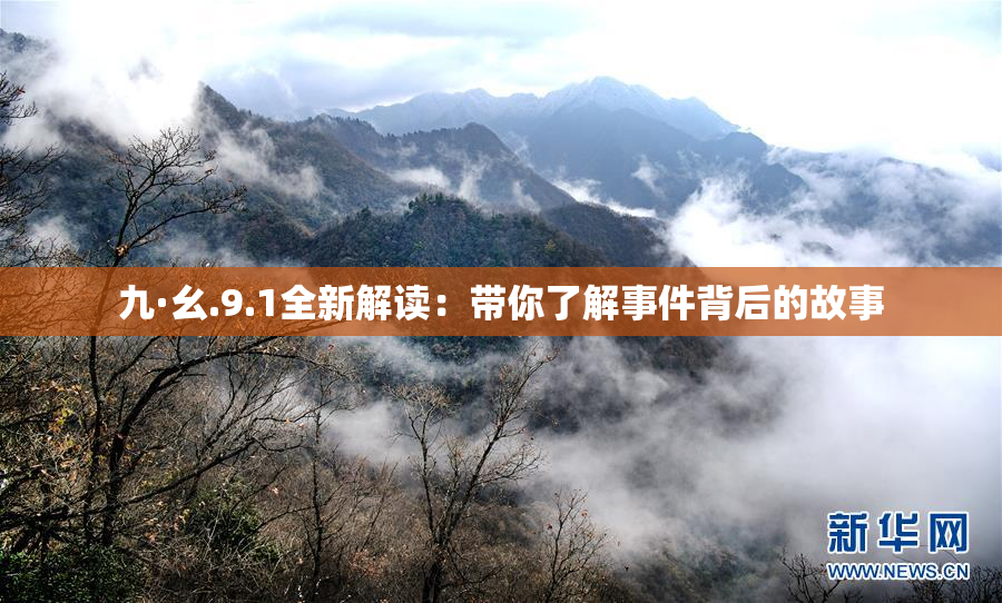 九·幺.9.1全新解读：带你了解事件背后的故事