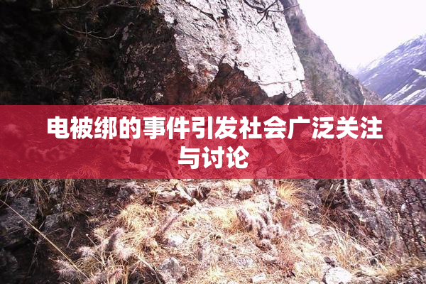 电被绑的事件引发社会广泛关注与讨论
