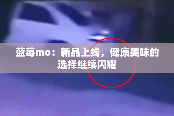 蓝莓mo：新品上线，健康美味的选择继续闪耀