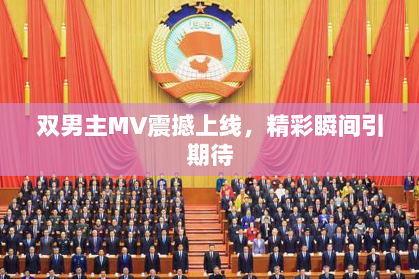 双男主MV震撼上线，精彩瞬间引期待