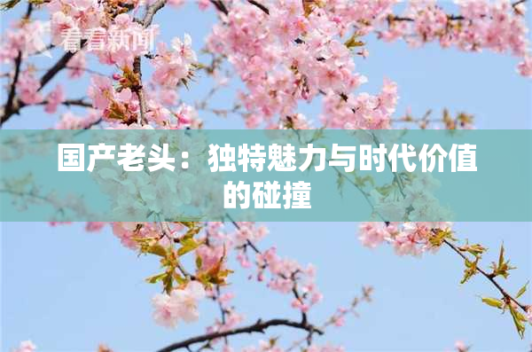 国产老头：独特魅力与时代价值的碰撞