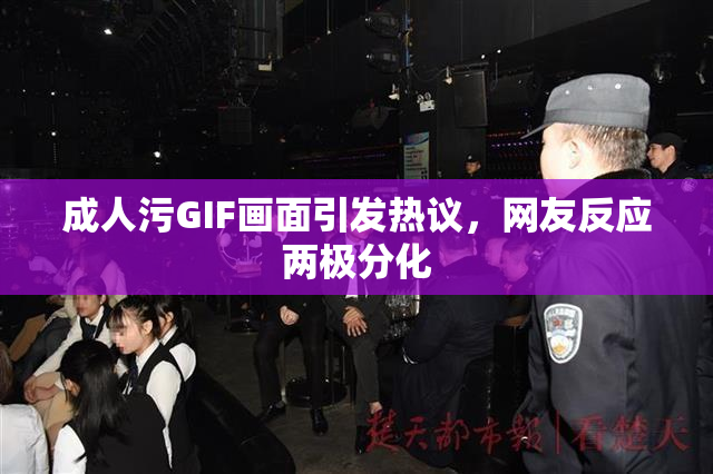 成人污GIF画面引发热议，网友反应两极分化