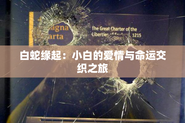白蛇缘起：小白的爱情与命运交织之旅