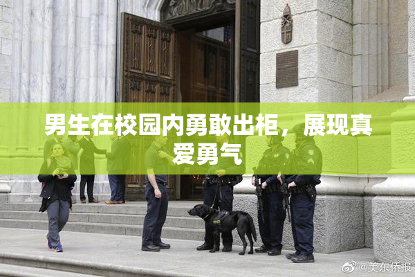 男生在校园内勇敢出柜，展现真爱勇气