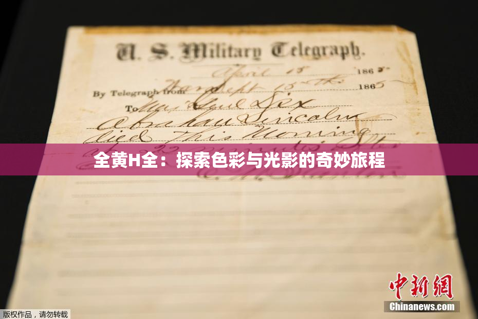 全黄H全：探索色彩与光影的奇妙旅程