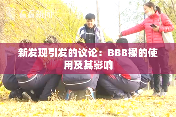 新发现引发的议论：BBB揉的使用及其影响