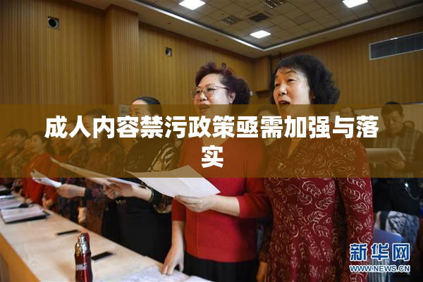 成人内容禁污政策亟需加强与落实