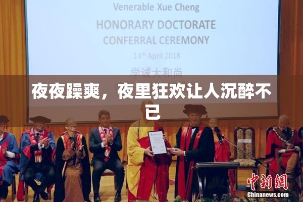 夜夜躁爽，夜里狂欢让人沉醉不已