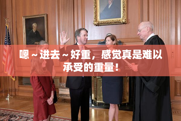 嗯～进去～好重，感觉真是难以承受的重量！