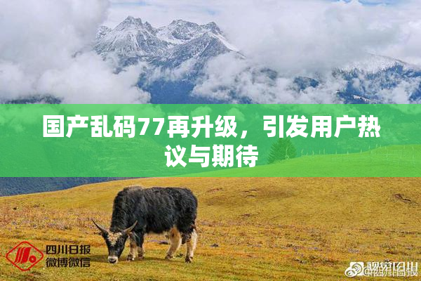 国产乱码77再升级，引发用户热议与期待