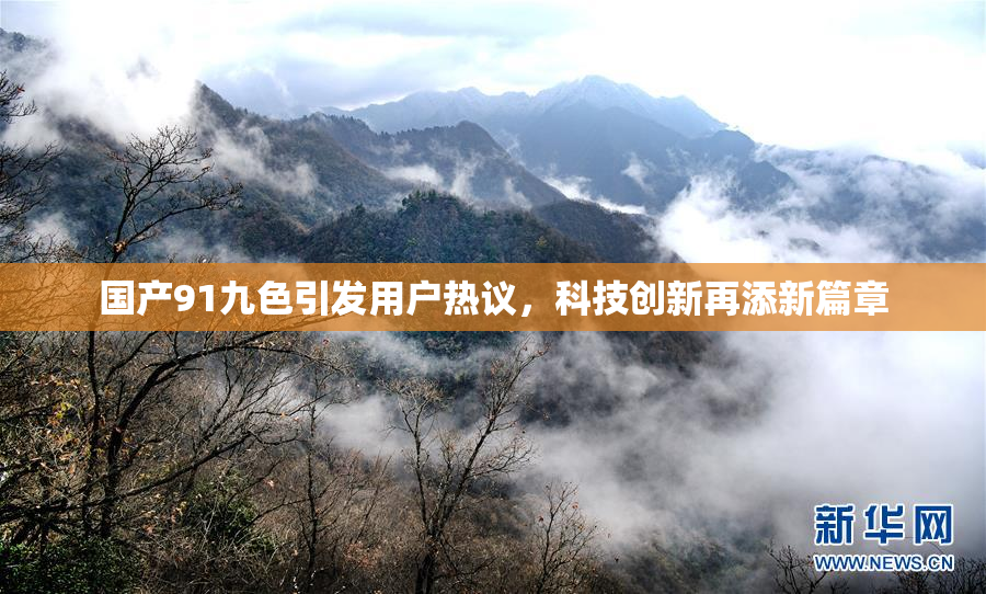国产91九色引发用户热议，科技创新再添新篇章