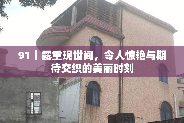 91丨露重现世间，令人惊艳与期待交织的美丽时刻