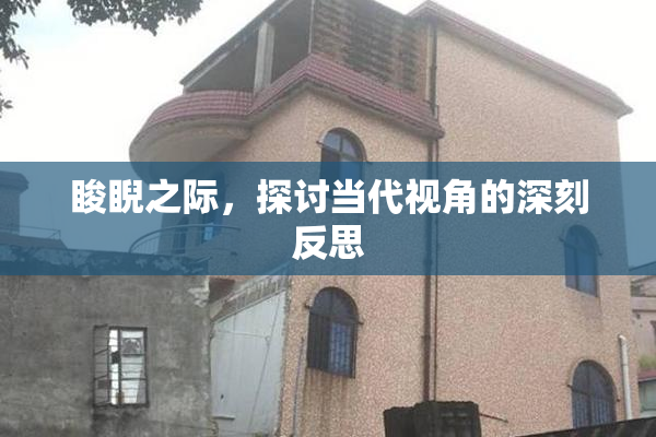 睃睨之际，探讨当代视角的深刻反思