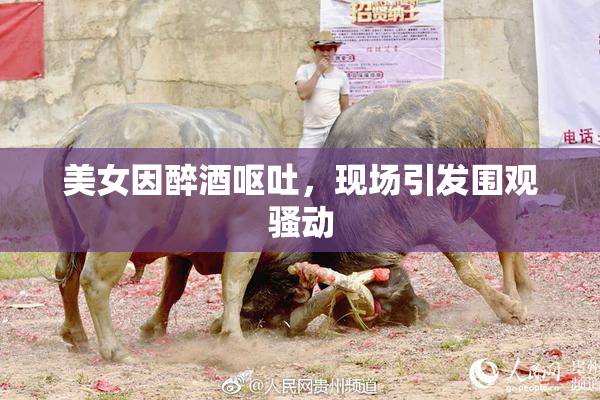 美女因醉酒呕吐，现场引发围观骚动
