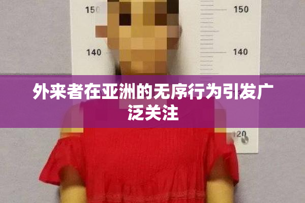 外来者在亚洲的无序行为引发广泛关注