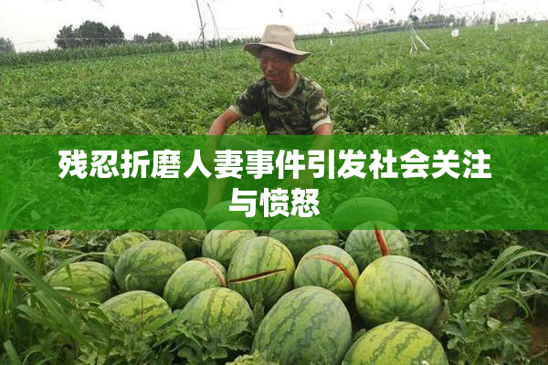 残忍折磨人妻事件引发社会关注与愤怒