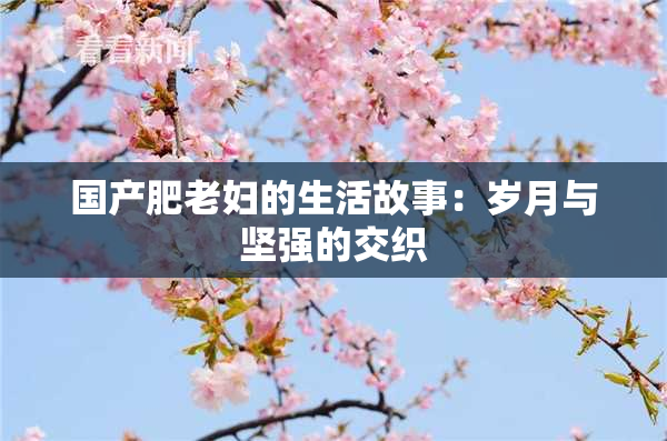 国产肥老妇的生活故事：岁月与坚强的交织
