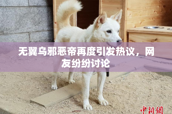 无翼乌邪恶帝再度引发热议，网友纷纷讨论