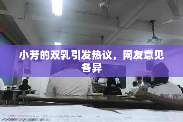 小芳的双乳引发热议，网友意见各异