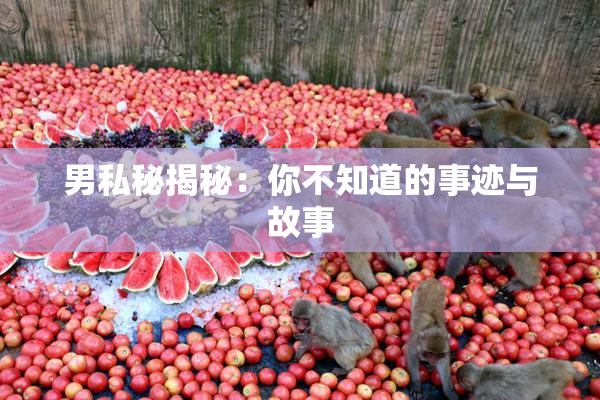 男私秘揭秘：你不知道的事迹与故事