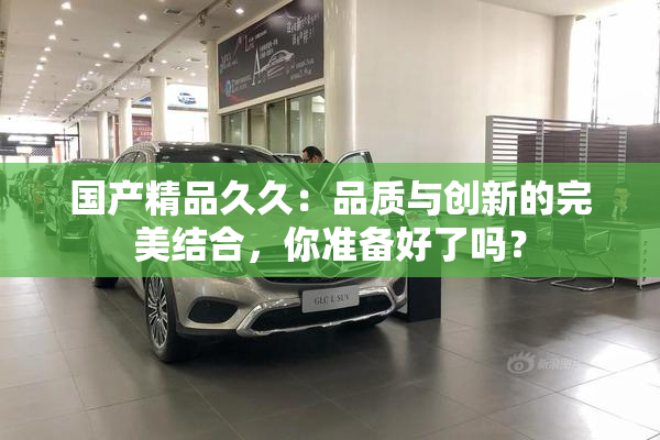 国产精品久久：品质与创新的完美结合，你准备好了吗？
