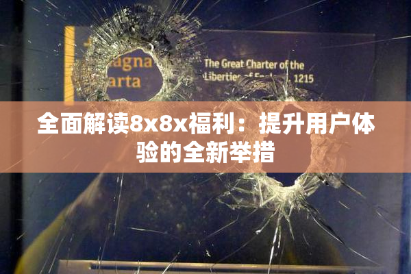 全面解读8x8x福利：提升用户体验的全新举措
