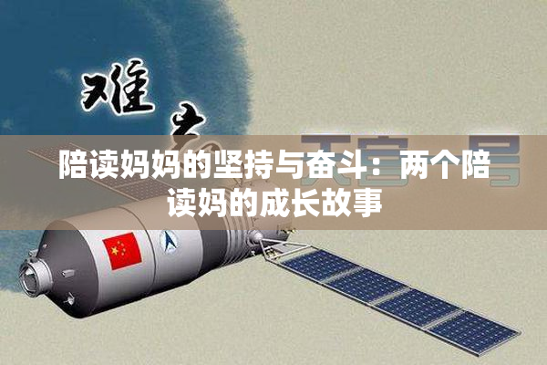 陪读妈妈的坚持与奋斗：两个陪读妈的成长故事