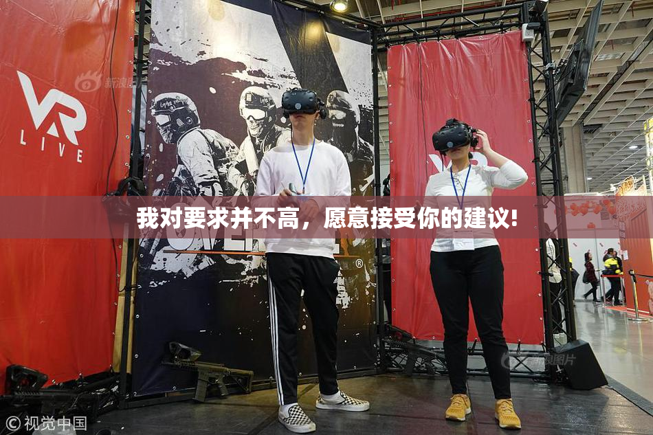 我对要求并不高，愿意接受你的建议!