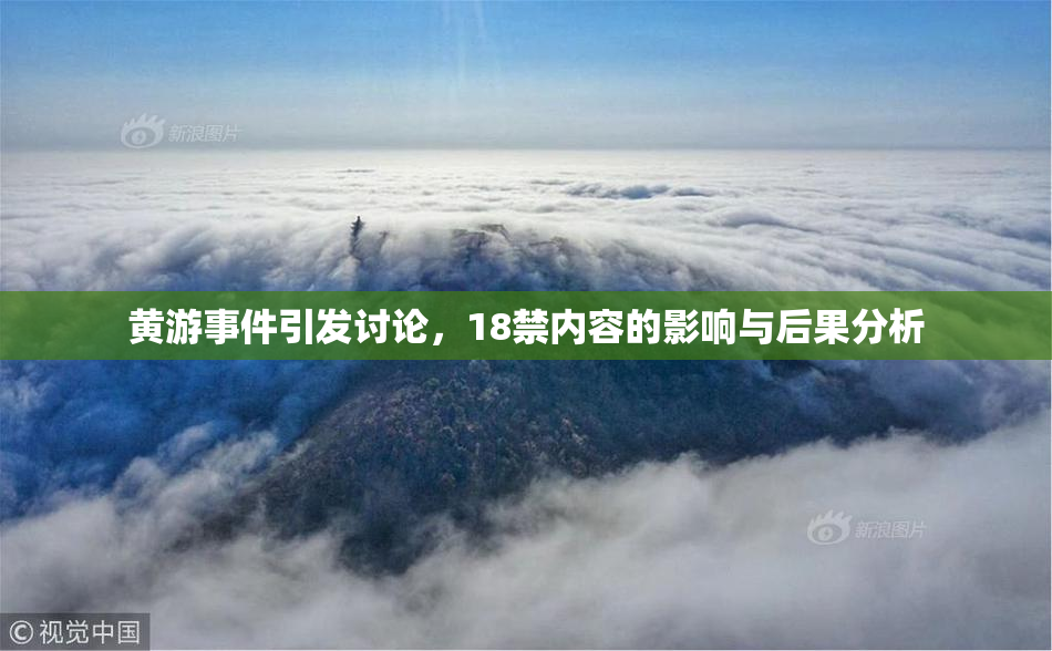 黄游事件引发讨论，18禁内容的影响与后果分析