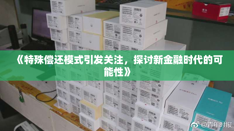 《特殊偿还模式引发关注，探讨新金融时代的可能性》