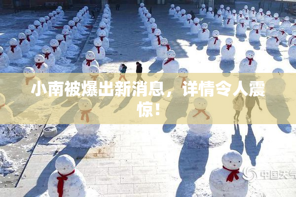 小南被爆出新消息，详情令人震惊！