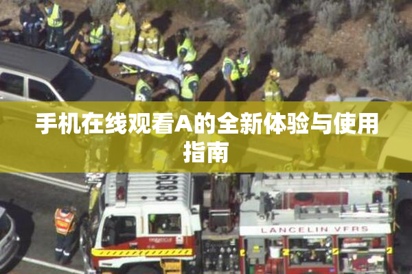 手机在线观看A的全新体验与使用指南