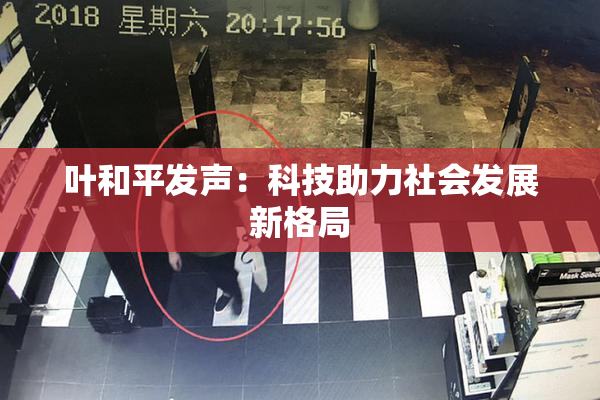 叶和平发声：科技助力社会发展新格局