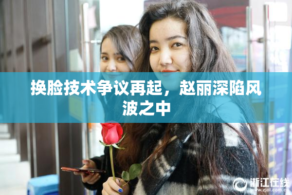 换脸技术争议再起，赵丽深陷风波之中