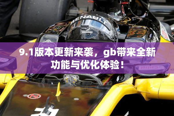 9.1版本更新来袭，gb带来全新功能与优化体验！