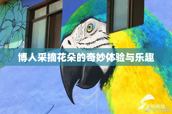 博人采摘花朵的奇妙体验与乐趣