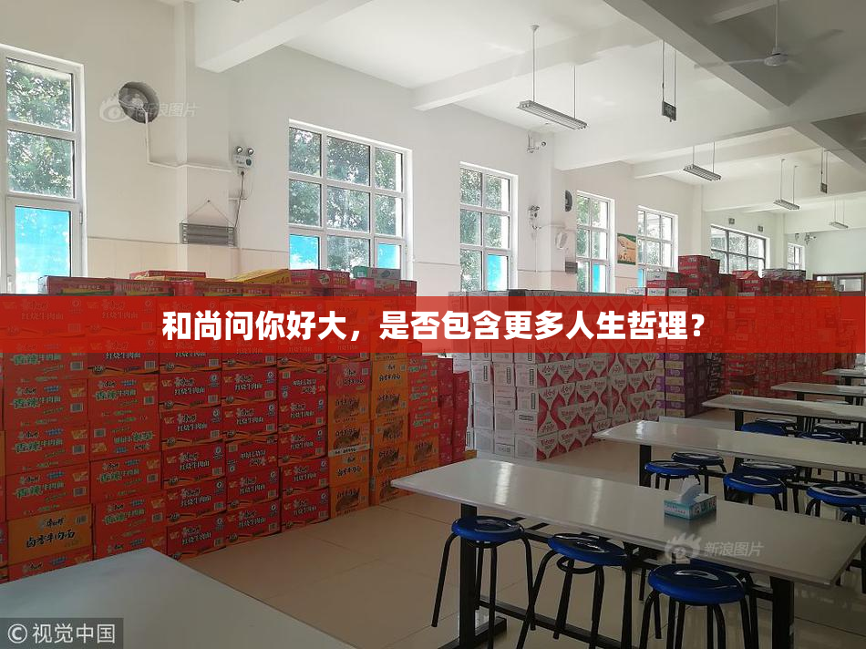 和尚问你好大，是否包含更多人生哲理？
