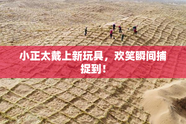 小正太戴上新玩具，欢笑瞬间捕捉到！